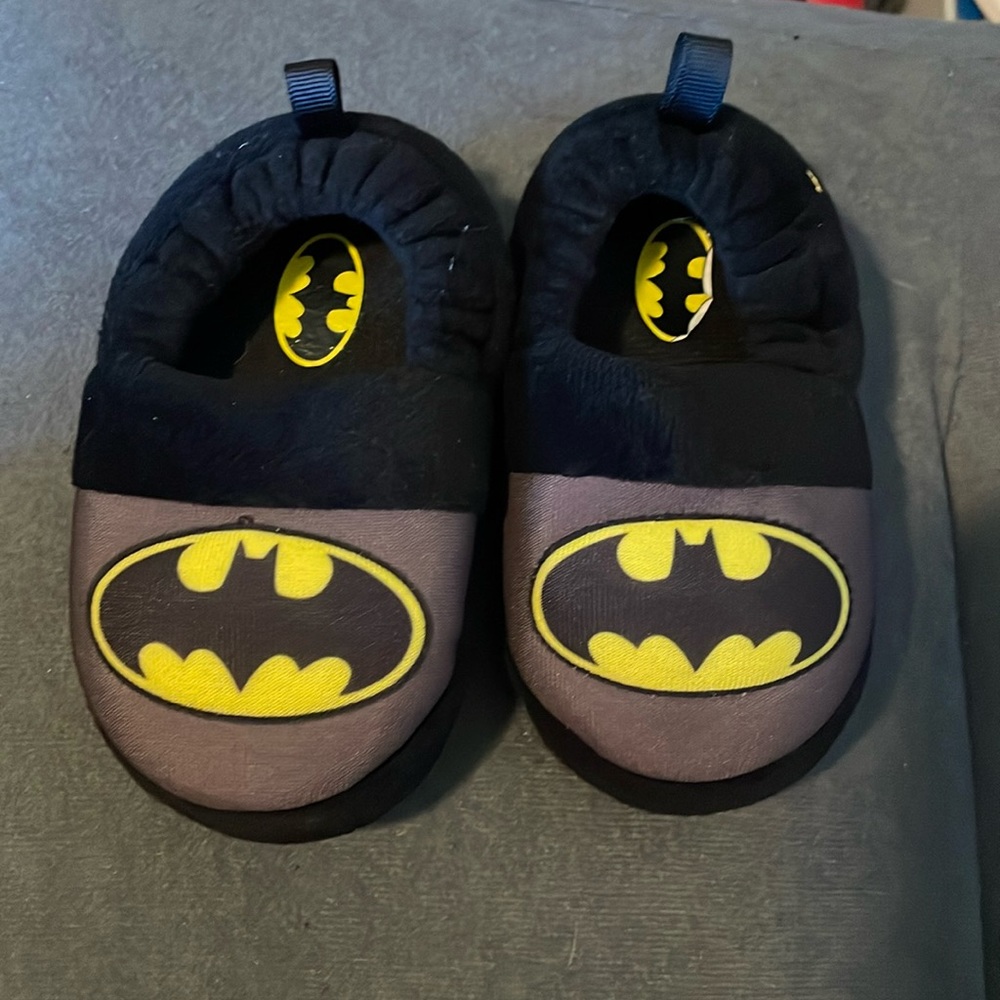 Toddler Batman slippers